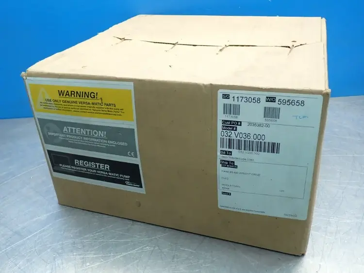 New | in-Stock VERSAMATIC 032.V036.000 Pumps Ohio US | HGR 24 #1089568