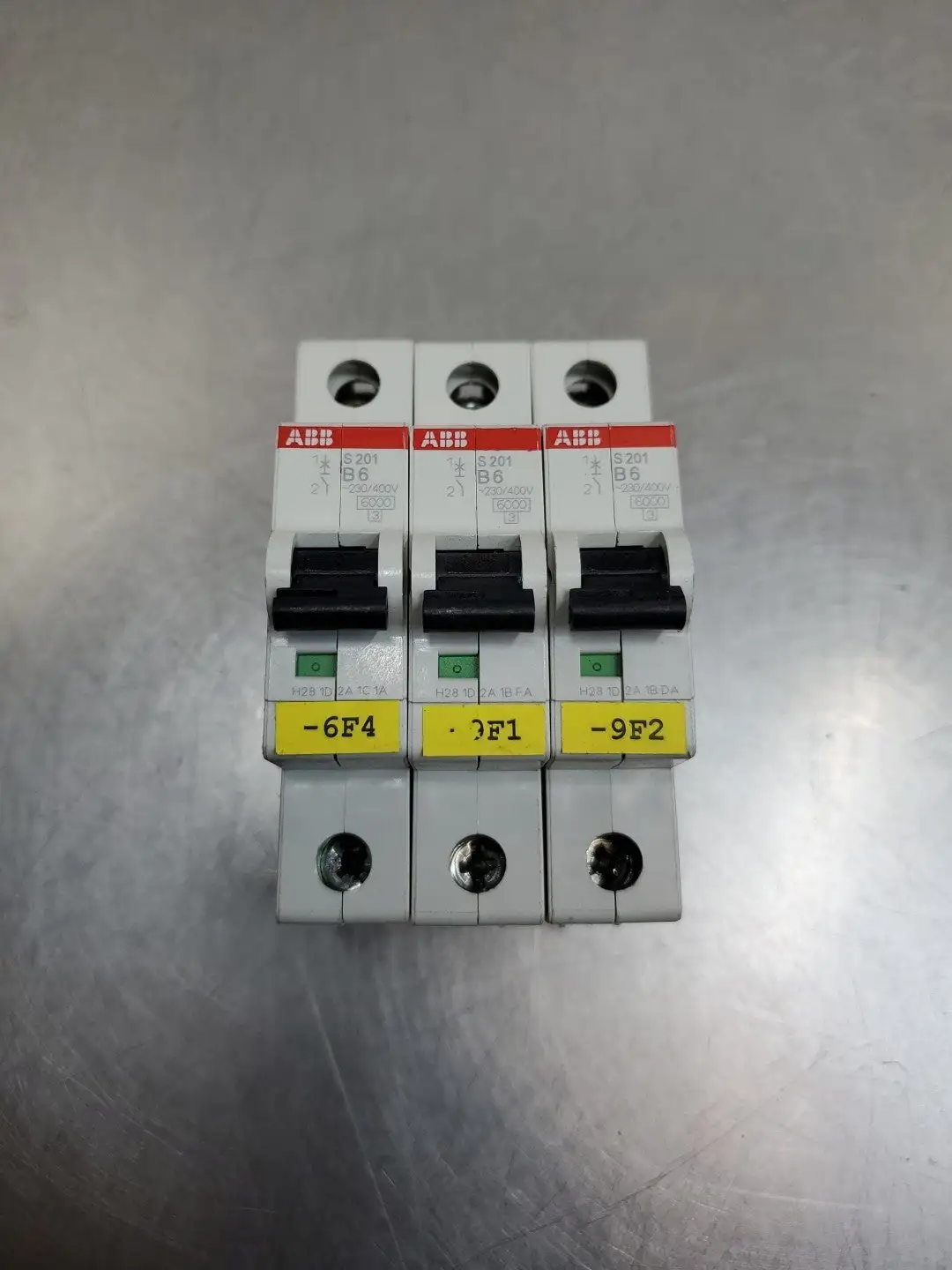 Used ABB S201-B6 Circuit Breaker, 1P, 6A, 230/400VAC (2CDS251001R0066) Circuit Breakers South Carolina US | Palmetto Automation #1150402