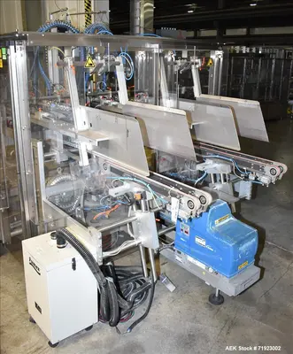 Used BOSCH TTF Cartoner Trisealer - Triseal Carton Former Illinois US | Aaron Equipment #86999