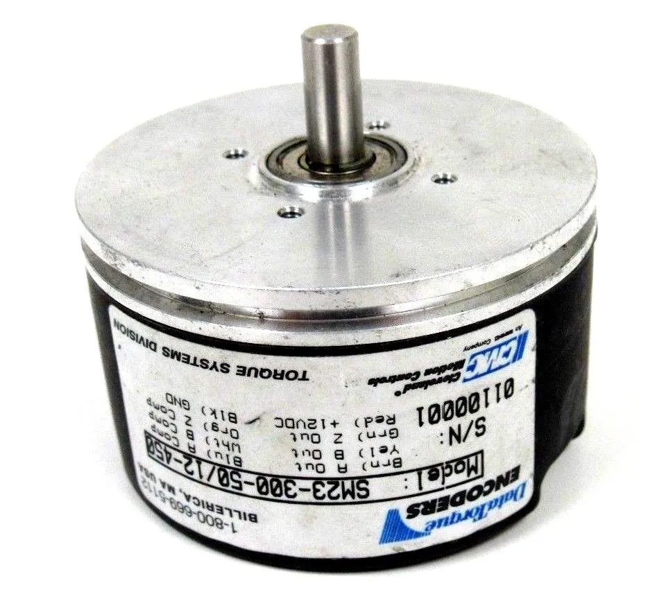 USED CLEVELAND MOTION CONTROLS SM23-300-50/12-450 ENCODER SM233005012450