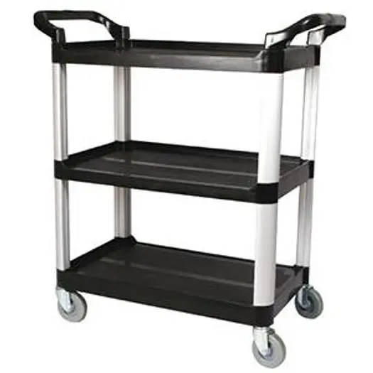 THREE SHELF UTILITY CART/BUS CART 16" x 32" x 38"