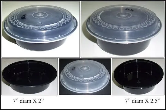 28 oz Bowl Container and Lid mold