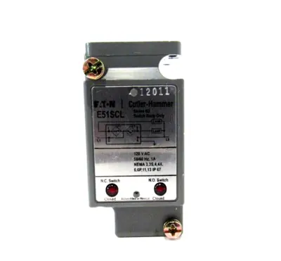 NEW EATON CUTLER HAMMER E51SCL LIMIT SWITCH BODY