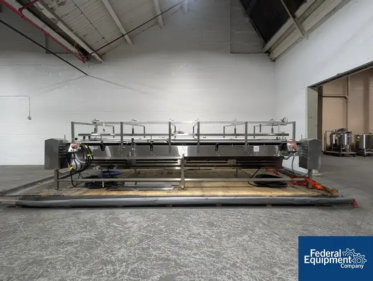 Used Barry Wehmiller 72" x 175" Accumulation Conveyor Accumulation Tables Ohio US | Federal Equipment Company #131274