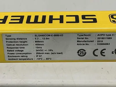 USED SCHMERSAL SLG440COM-E-0800-03