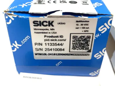 New | in-Stock SICK WTM10L-241612D0A00ZWZZZZZZZZZ1 Proximity Sensors Michigan US | Maverick Industrial Sales #1389320