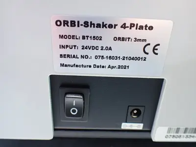 New | in-Stock BENCHMARK SCIENTIFIC BT1502 Shakers Ohio US | HGR 24 #755260
