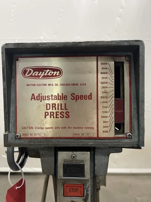 USED DAYTON 3Z570 DRILL PRESS