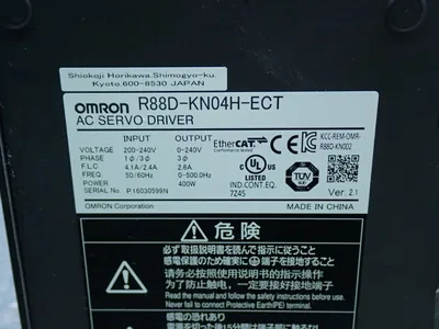 USED OMRON R88DKN04HECT