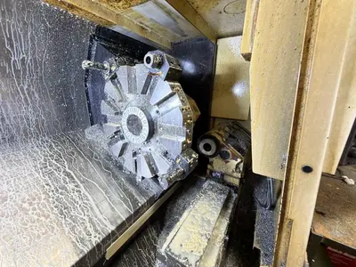 2014 OKUMA GENOS L400 CNC Lathes | Toolquip, Inc. (8)