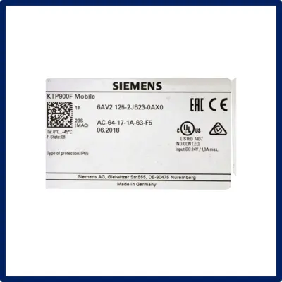 NEW SIEMENS 6AV2125-2JB23-0AX0