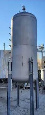 Tank, 750 Gallon, 304 S/st, 20 PSI, DT/DB, Morfab #S744379