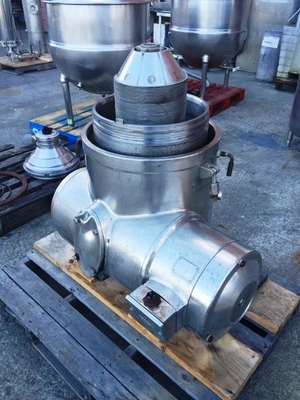 Westfalia RN 9004 warm milk clarifier, 316SS.