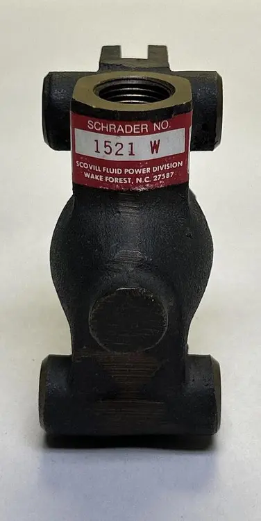 Used SCHRADER 1521W Pump & Valve Parts Ohio US | Surplus Asset Holdings #1238621