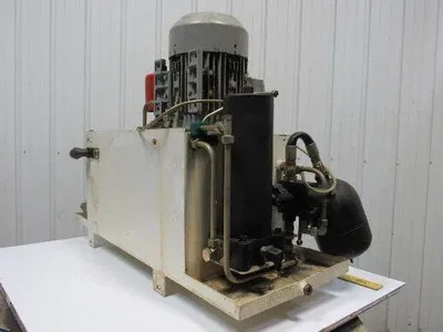 Werke Hydraulic Power Pac Unit Siemens 3.0 KW From a G200 CNC Lathe