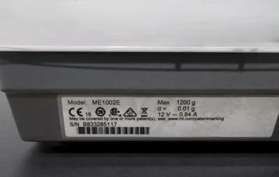 USED METTLER - TOLEDO ME1002E