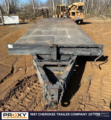 Used 1997 CHEROKEE TRAILER COMPANY 20 TON Flatbed Trailers Kentucky US | Proxy Equipment #1377883