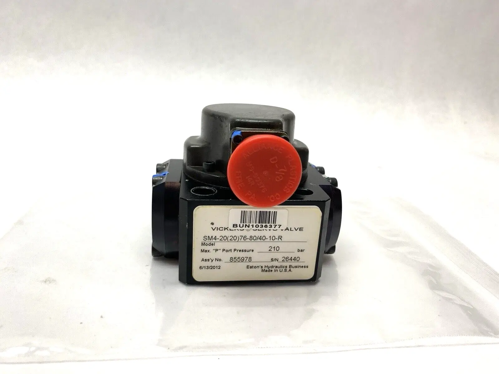SM4-20(20)76-80/40-10-R | Eaton Vickers Valve  Servo Valve - Used