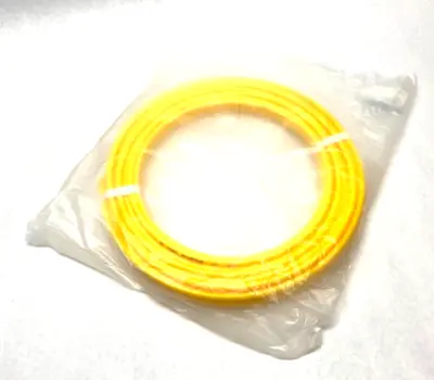 NEW SMC POLYURETHANE TUBING, YELLOW, TU 8MM PKG OF 20M