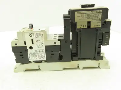Fuji Elec BM3RSB-010 Manual Starter 6.3-10A Adj Overload w Contactor Lot of 2