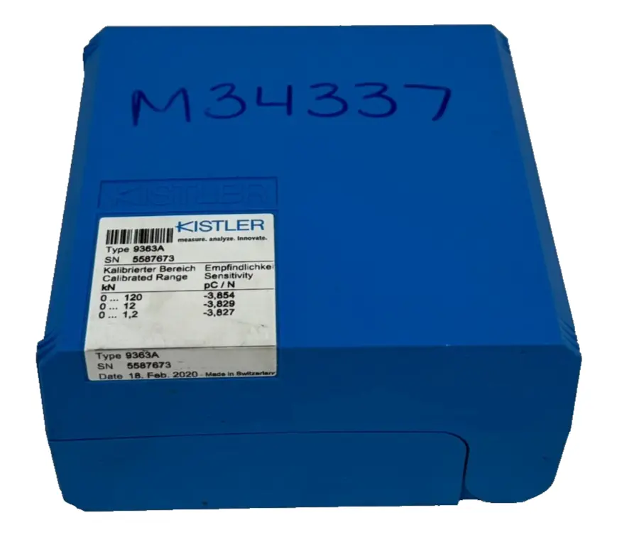 NEW KISTLER 9363A PIEZOELECTRIC PRESS FORCE LOAD CELL