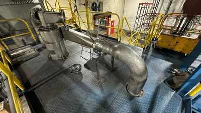 Hosokawa Alpine Fluidised Bed Opposted Jet Mill, Model 630 Afg 1