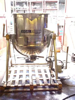 225L Giusti S/S Scraped Mixer