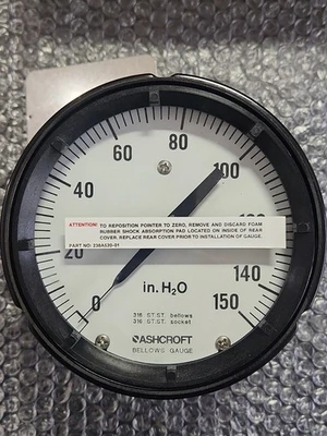 NEW Ashcroft 45-1188-SS-02B-150IW