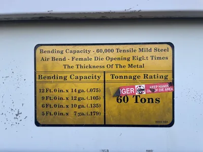 WYSONG MTH 60-72 BRAKES- PRESS, HYDRAULIC | Wheeler Machinery Sales (6)