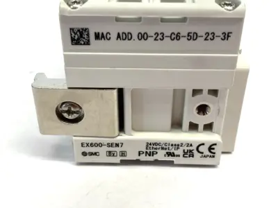 New | in-Stock SMC EtherNet/IP Serial Transmission Unit, PNP 2-Port 24VDC Class 2 PLC Processors Michigan US | Maverick Industrial Sales #1398950