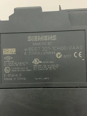 Neu Siemens Simatic SM321 6ES7 321-1CH00-0AA0 Digital Eingang Modul