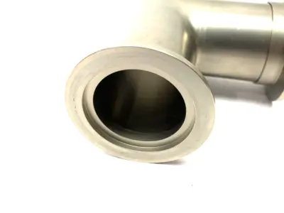 USED AGILENT STAINLESS STEEL TEE FITTING 2.46" CLEARANCE NW40