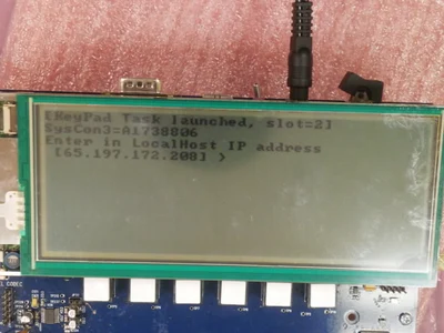 USED Cirrus Logic Cirrus Logic (crystal)  CRD89712+LCD