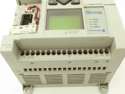 Allen Bradley 1763-L16AWA MicroLogix 1100 16 Point PLC Controller Series B FW 12