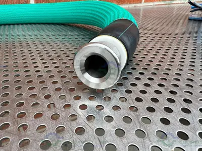 Used HUBER INSULATED CHILLER HOSE 48" W/ 1" THREADED FITTING TO KF40 Hoses California US | Equipment Lab #1287281