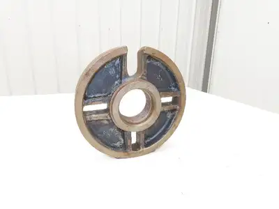 Slotted Lathe Dog Drive Face Plate Cast Iron 	2-3/4-5 Direct Screw 9"OD