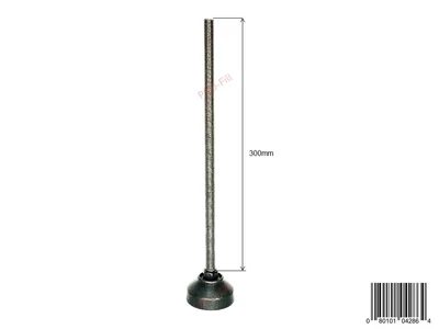 Leveling Leg for Machines (Thread M12-1.5)
