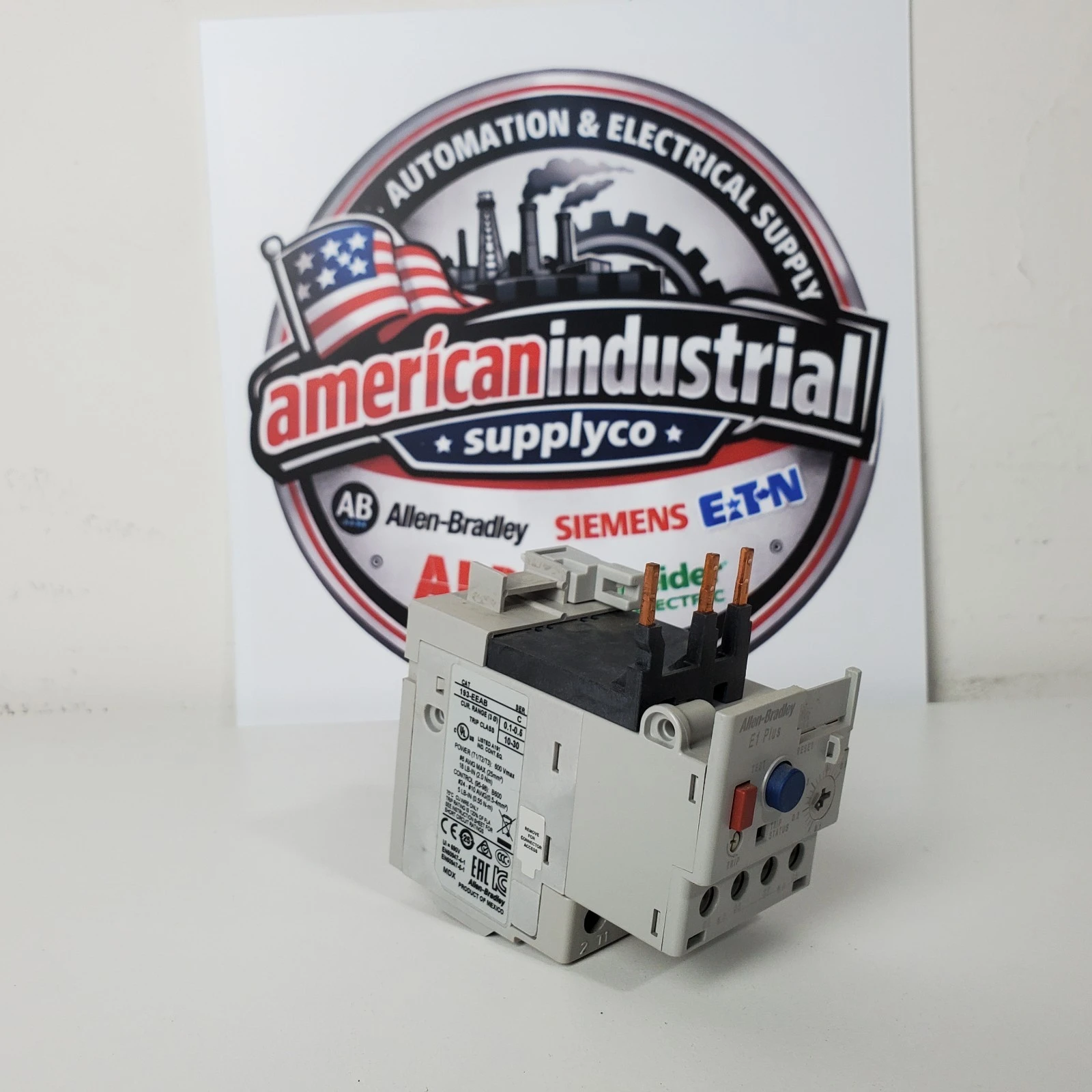 Used Allen-Bradley 193-EEAB C Relays & Switches California US | American Industrial Supply Co. #1376937
