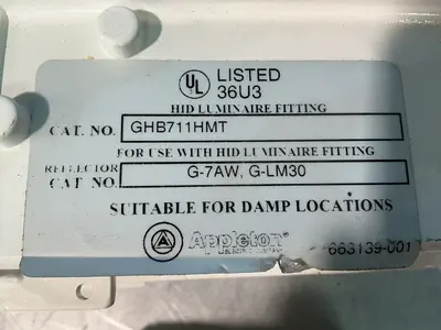 Used 2004 APPLETON GHB11HMT Light Source Equipment Ohio US | HGR 24 #1478145