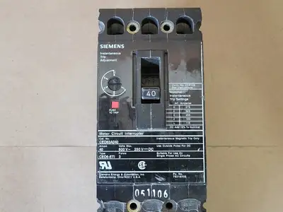 USED SIEMENS CED63A040