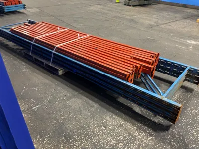 Jacobs B Webb Co 38” X 168” Pallet Racking