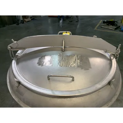 Used Inject Star Stainless Steel Vacuum Drum Batch Tumbler - 500L [PART]