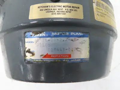 Yuken Toshiba AM16-00-2.2-4P Hydraulic Pump Motor 2.2kw 1730rpm 230/460V 3PH
