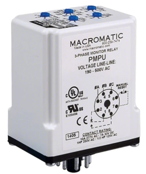 Eaton D65VMLS120-B2 Phase Monitoring Relay, 120VAC [New]