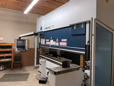 Used 2012 TRUMPF TRUBEND 5170 Press Brakes Illinois US | Machinery Marketing International #408682