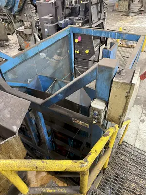 48" X 3-STAGE RANSOHOFF ROTARY DRUM BATCH AUTOMATIC PARTS DEBURR & WASHER SYSTEM, NEW 2013: YOBRO #24300