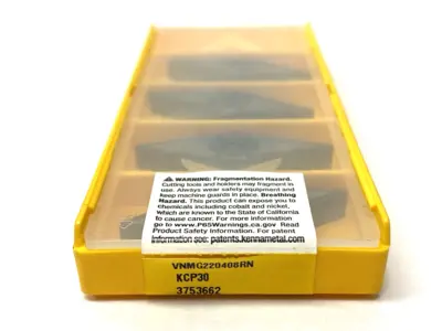New | in-Stock Kennametal Kenloc VNMG-RN Carbide Turning Inserts 3753662 PKG OF 4 Indexable Insert Michigan US | Maverick Industrial Sales #1391924