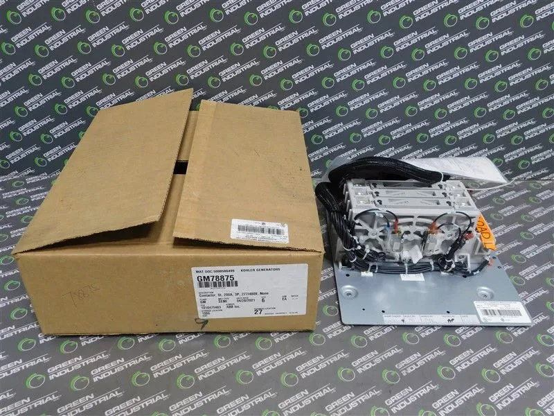 Kohler GM78875 Transfer Switch 200A 277V/480V 60Hz 3Ph