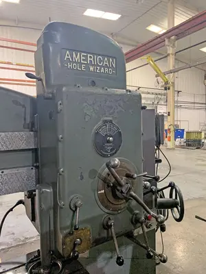 USED AMERICAN HOLE WIZARD Radial Drills