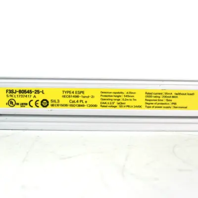 USED OMRON F3SJ-B0545-25-L